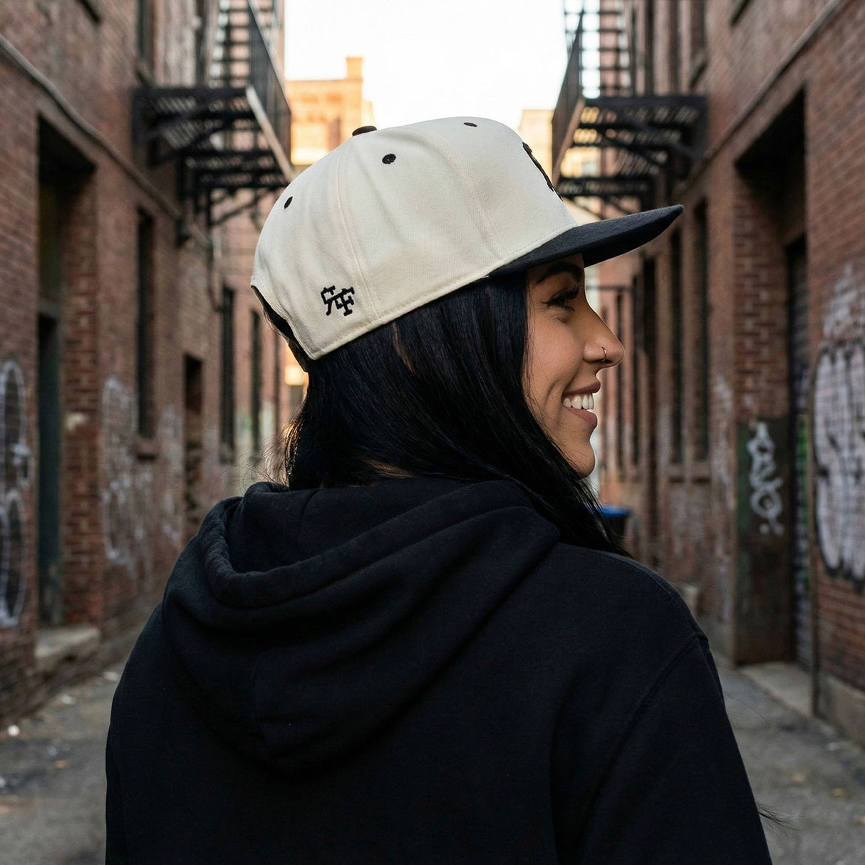 RF Logo Flexfit Snapback Hat