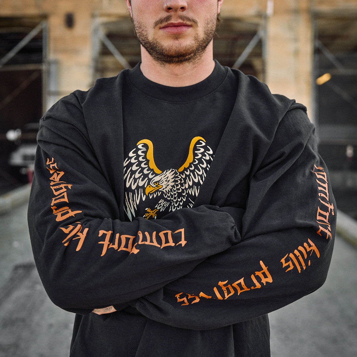 Comfort Kills Progress - Long Sleeve Street Tee