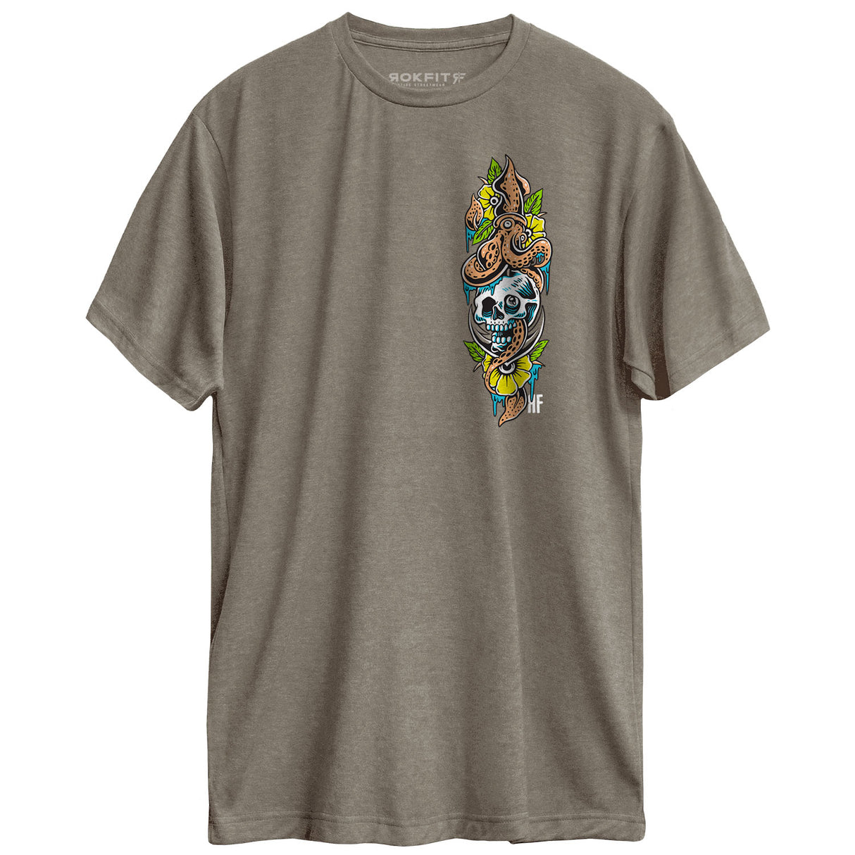 Front view of unisex Active Tee with 'Every Decision' graphic