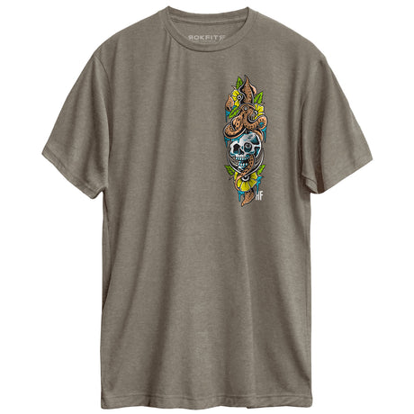 Front view of unisex Active Tee with 'Every Decision' graphic