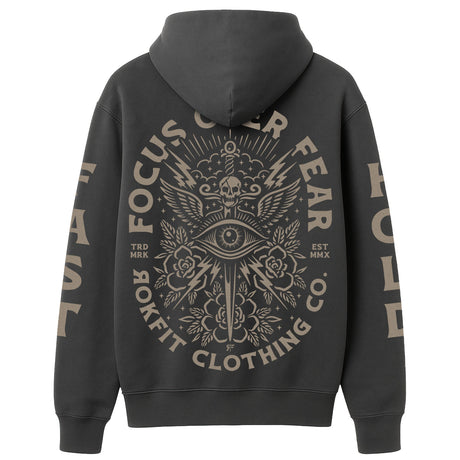 Focus Over Fear Pullover Hoodie