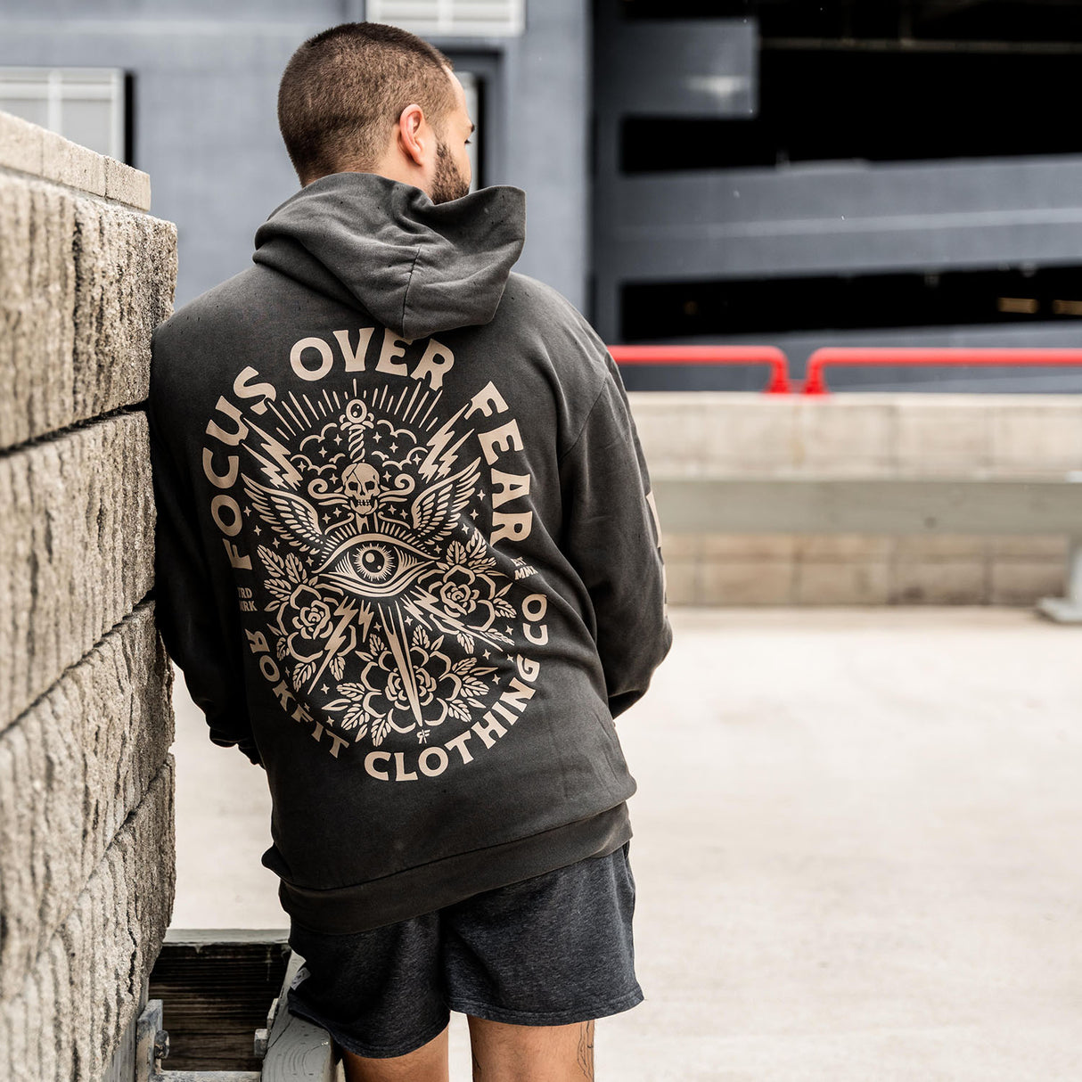 Focus Over Fear Pullover Hoodie