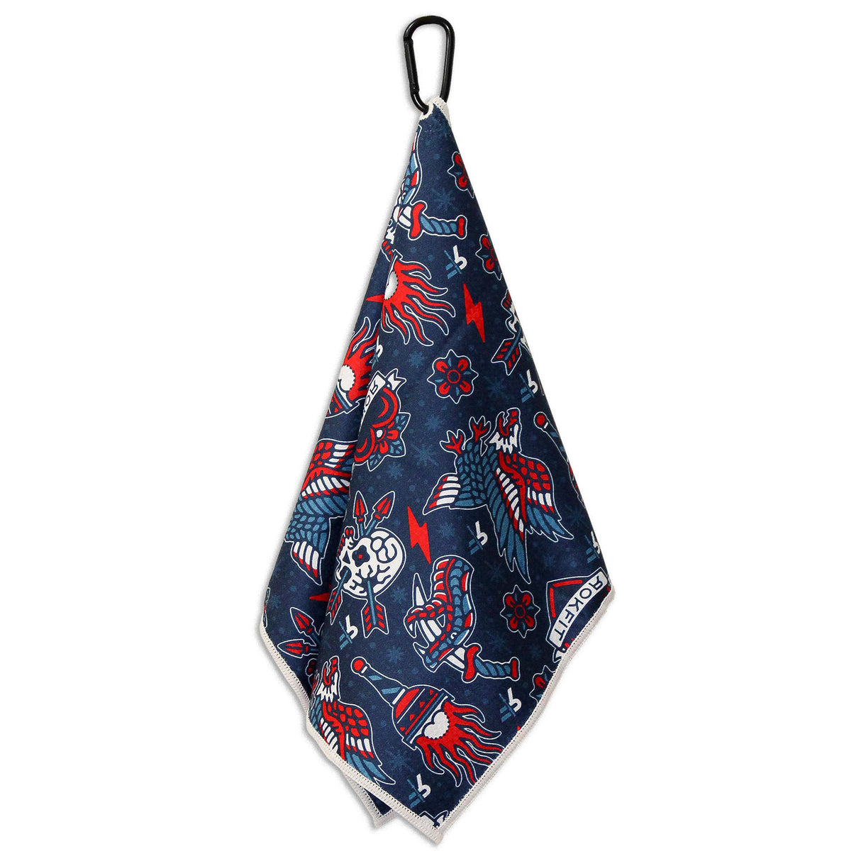 Utility Towel - Red, White & Blue Flash