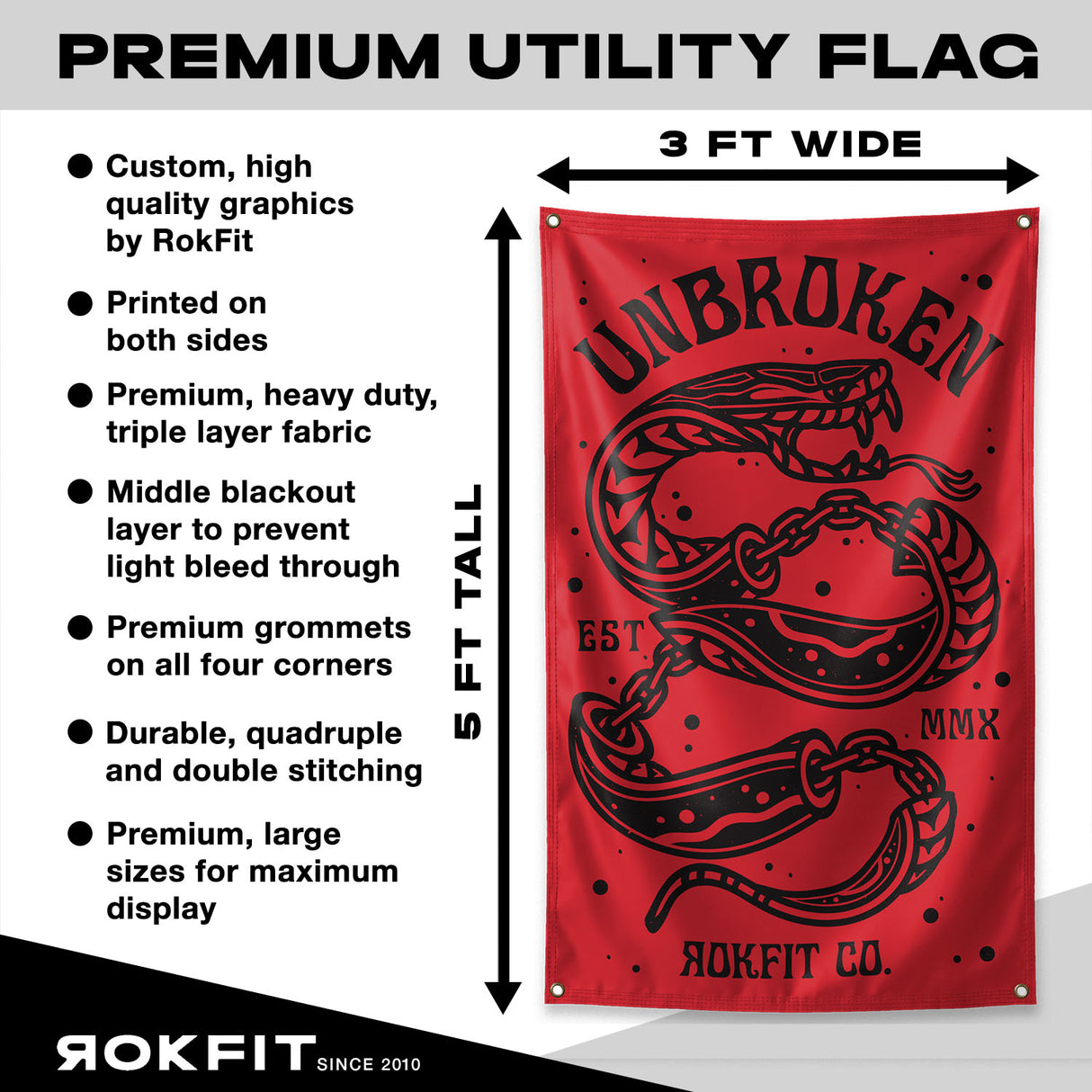 Utility Flag - Unbroken