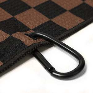Utility Towel - Black & Gum Checker