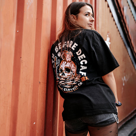 Death Before Decaf - Street Tee