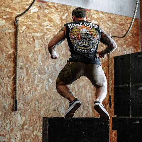 Good Vibes - Active Sleeveless Tee