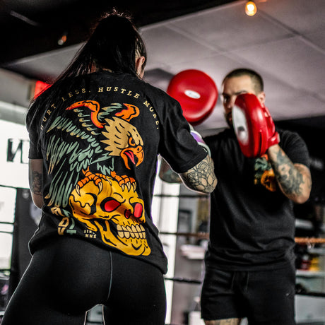 Hurt Less, Hustle More - Active Tee