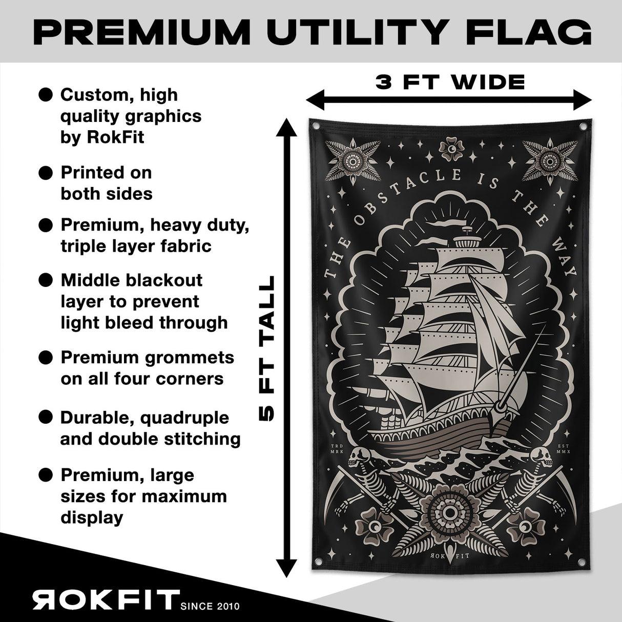Utility Flag - The Obstacle Is The Way