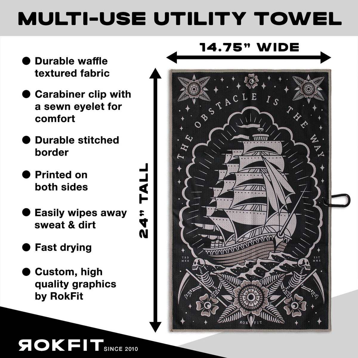 Utility Towel - The Obstacle Is The Way