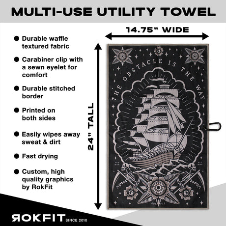 Utility Towel - The Obstacle Is The Way