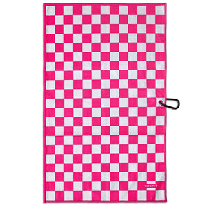 Utility Towel - Pink Checker