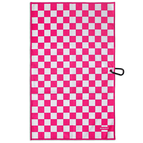 Utility Towel - Pink Checker