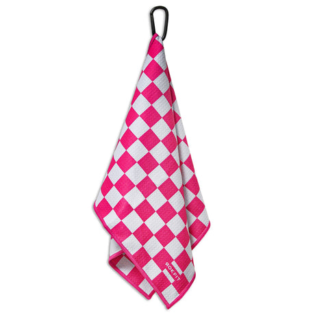 Utility Towel - Pink Checker