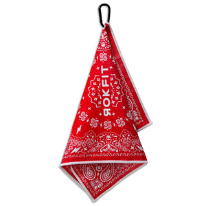 Utility Towel - Paisley Red