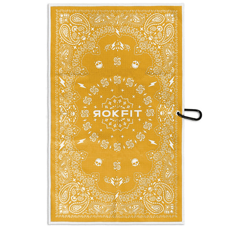 Utility Towel - Paisley Yellow