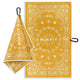 Utility Towel - Paisley Yellow
