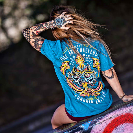 Face Any Challenge - Active Tee